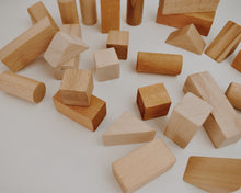 Bubble's Wooden Building Blocks